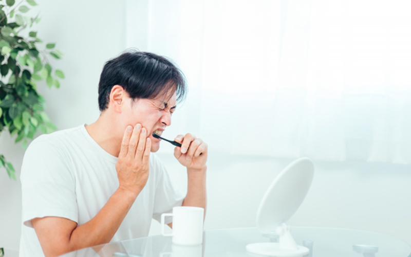 歯茎が腫れている・出血する