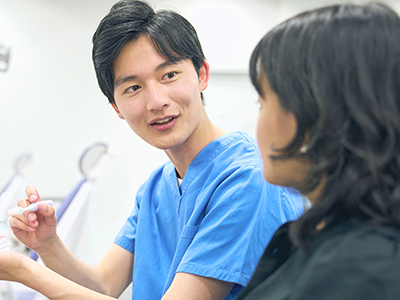 「今の状態」「治療の選択肢」「治療後のイメージ」をしっかり説明