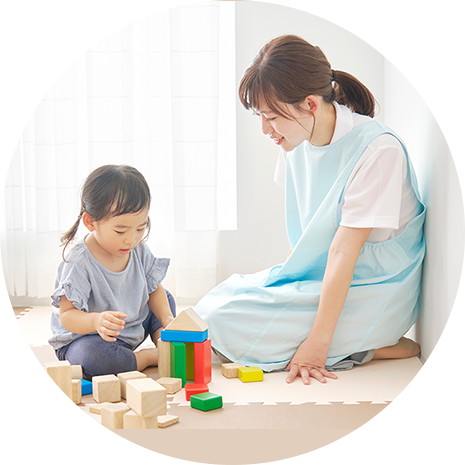 お子様連れも安心な託児対応・土日診療・駅近で通いやすい