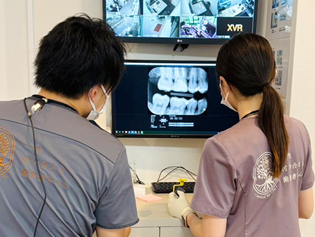 口腔内データを保存管理し、院内で共有