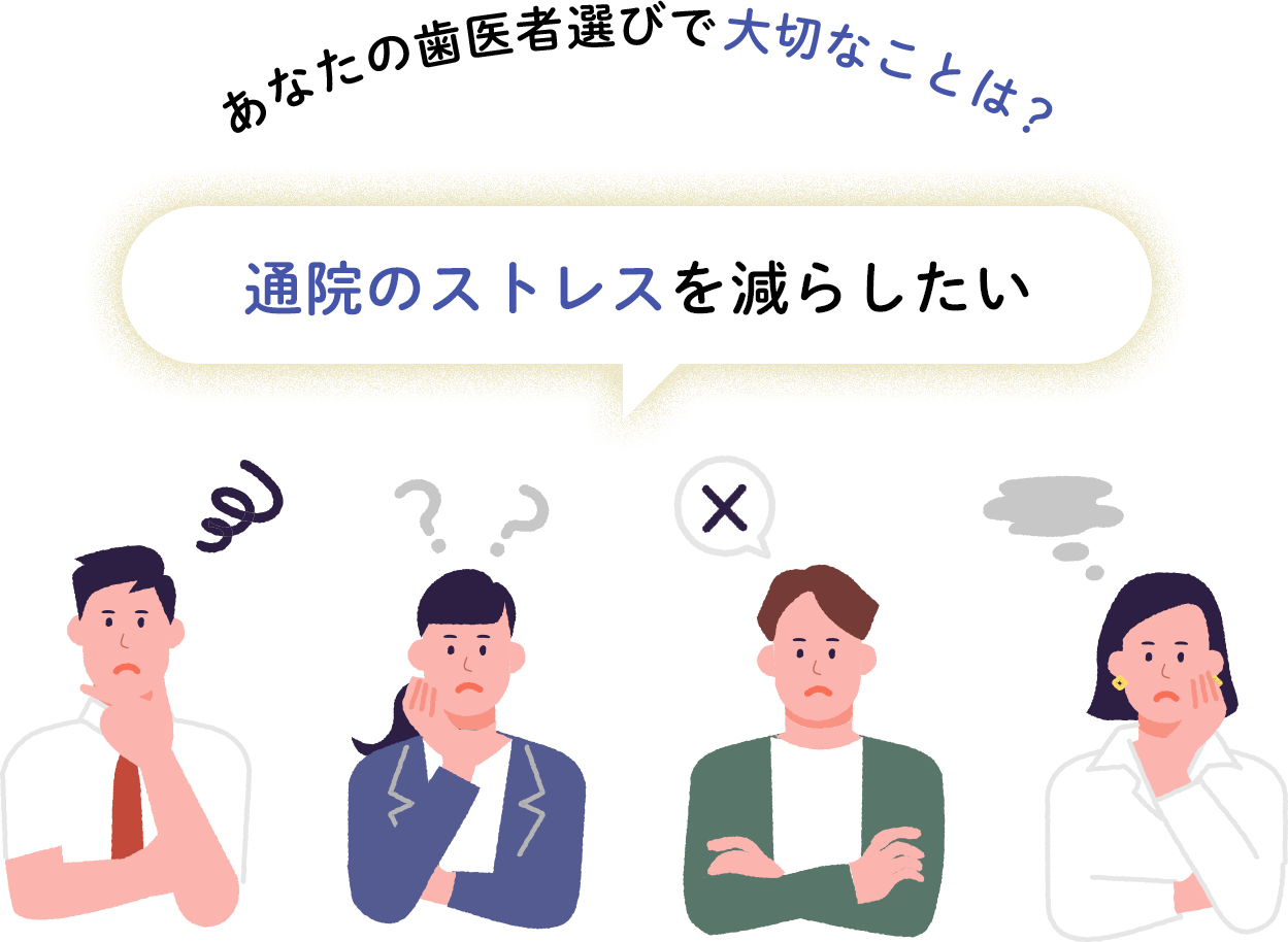 あなたの歯医者選びで大切なことは？